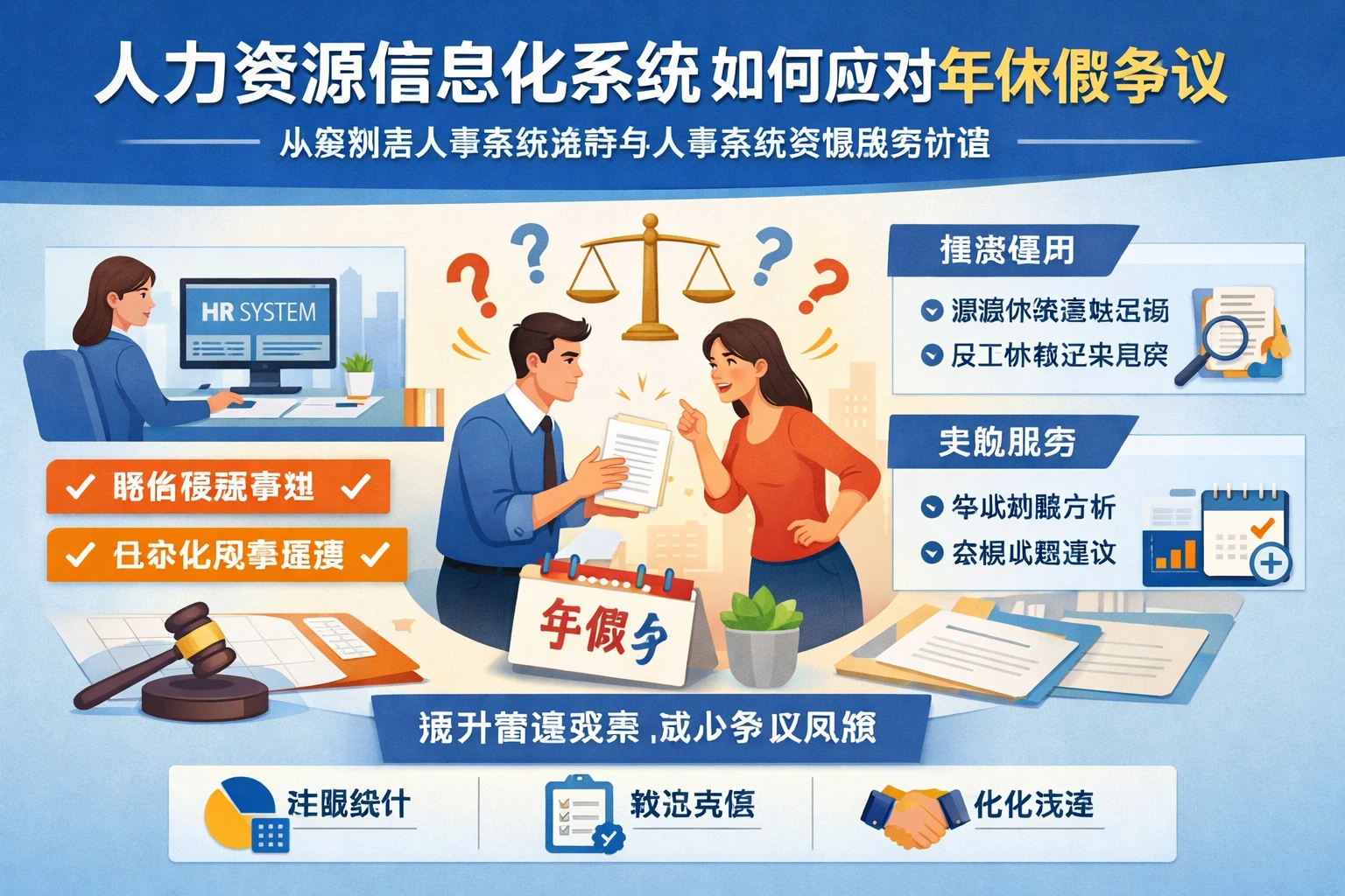 人力资源信息化系统如何应对年休假争议：从案例看人事系统推荐与人事系统实施服务价值