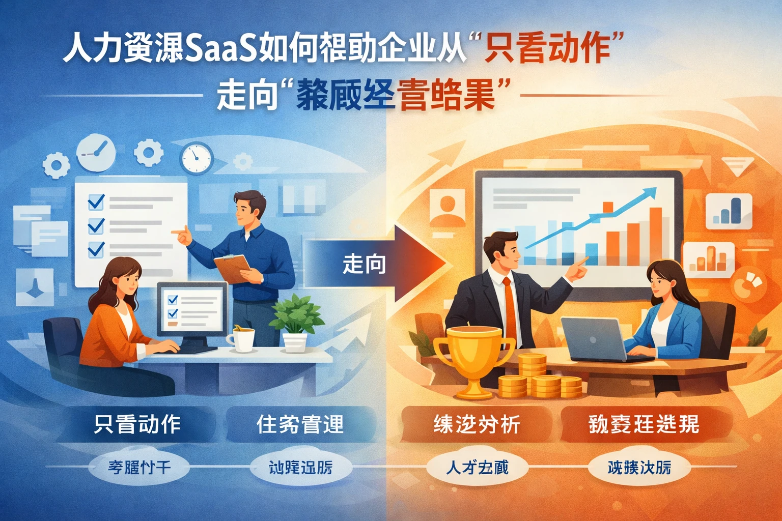 人力资源SaaS如何帮助企业从“只看动作”走向“兼顾经营结果”