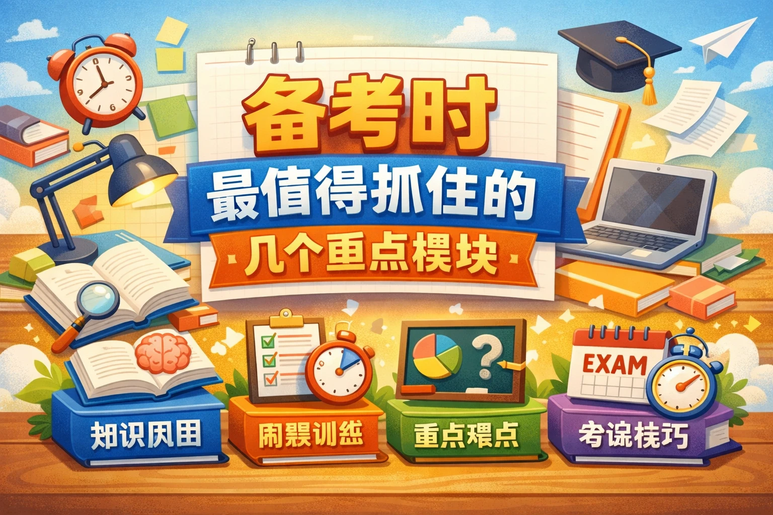 备考时最值得抓住的几个重点模块