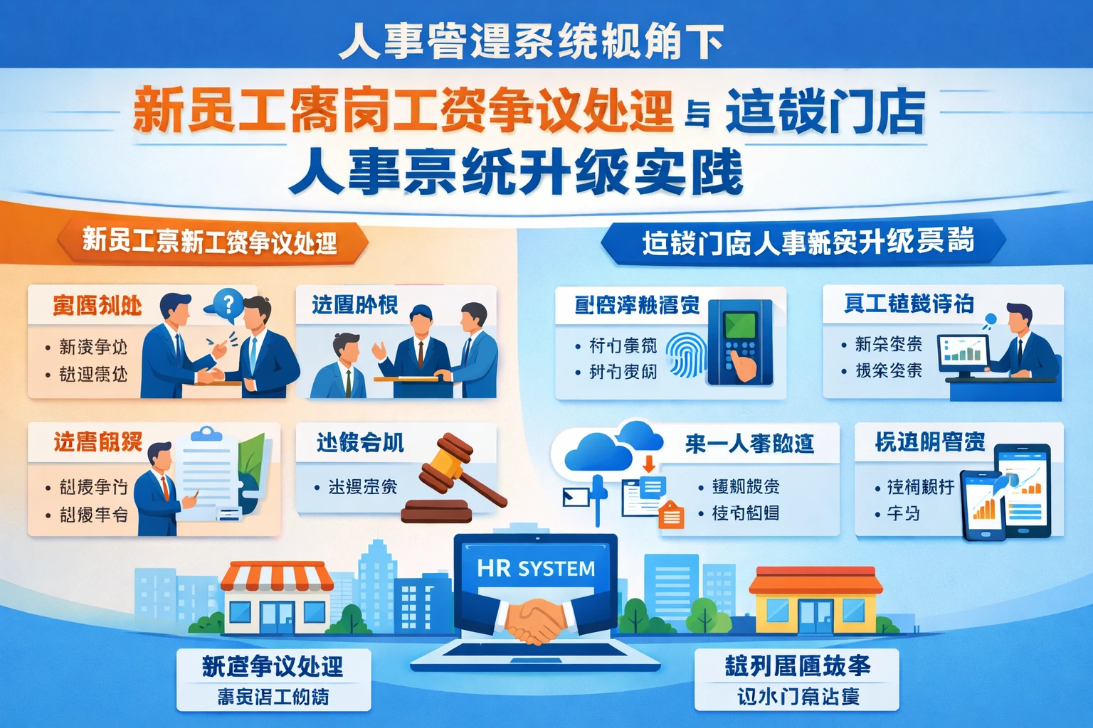 人事管理系统视角下的新员工离岗工资争议处理与连锁门店人事系统升级实践