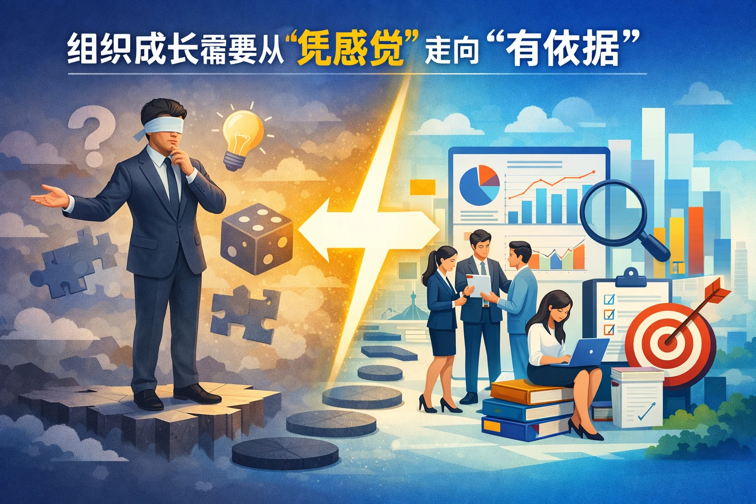 组织成长需要从“凭感觉”走向“有依据”