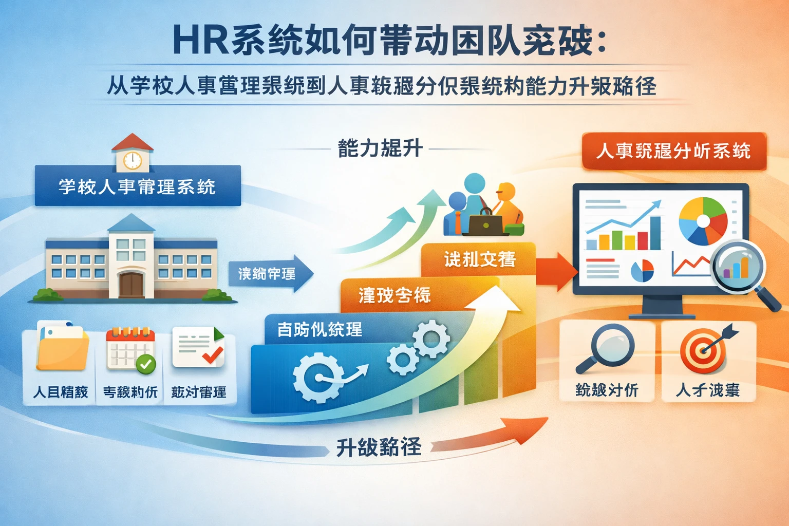 HR系统如何带动团队突破：从学校人事管理系统到人事数据分析系统的能力升级路径