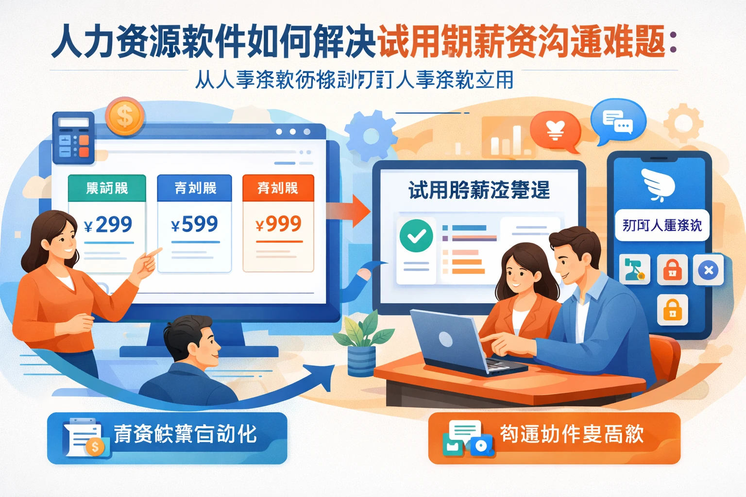 人力资源软件如何解决试用期薪资沟通难题：从人事系统价格到钉钉人事系统应用