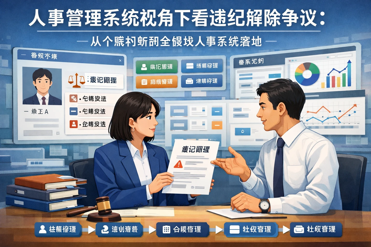 人事管理系统视角下看违纪解除争议：从个案判断到全模块人事系统落地