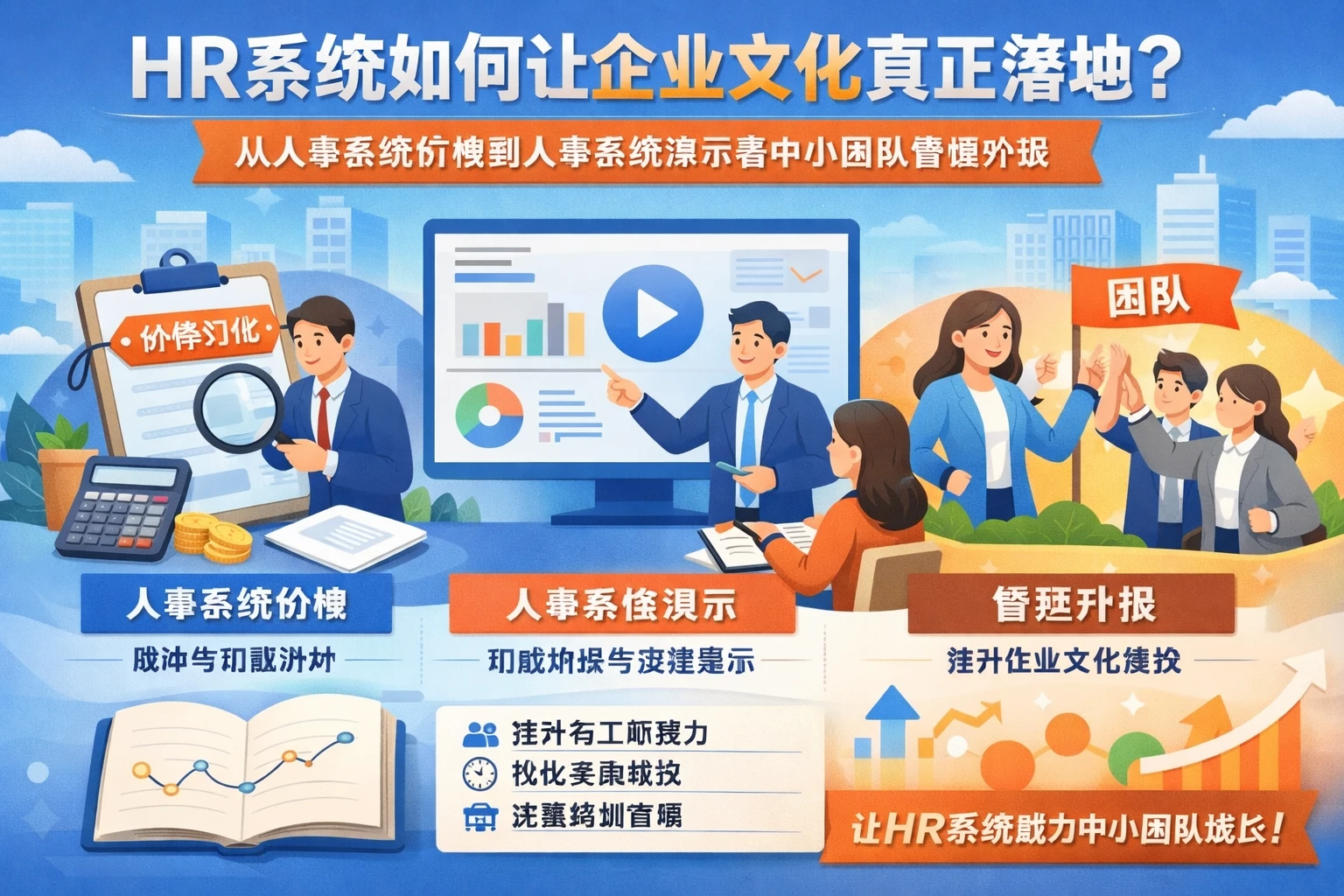 HR系统如何让企业文化真正落地？从人事系统价格到人事系统演示看中小团队管理升级
