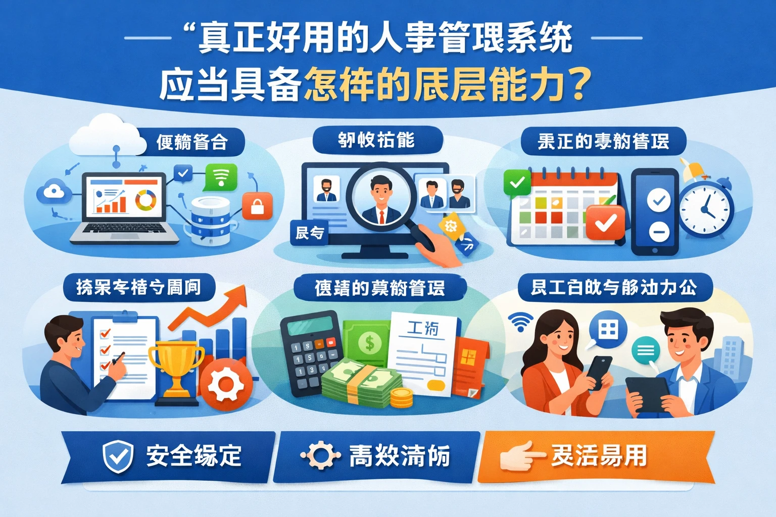 真正好用的人事管理系统，应当具备怎样的底层能力