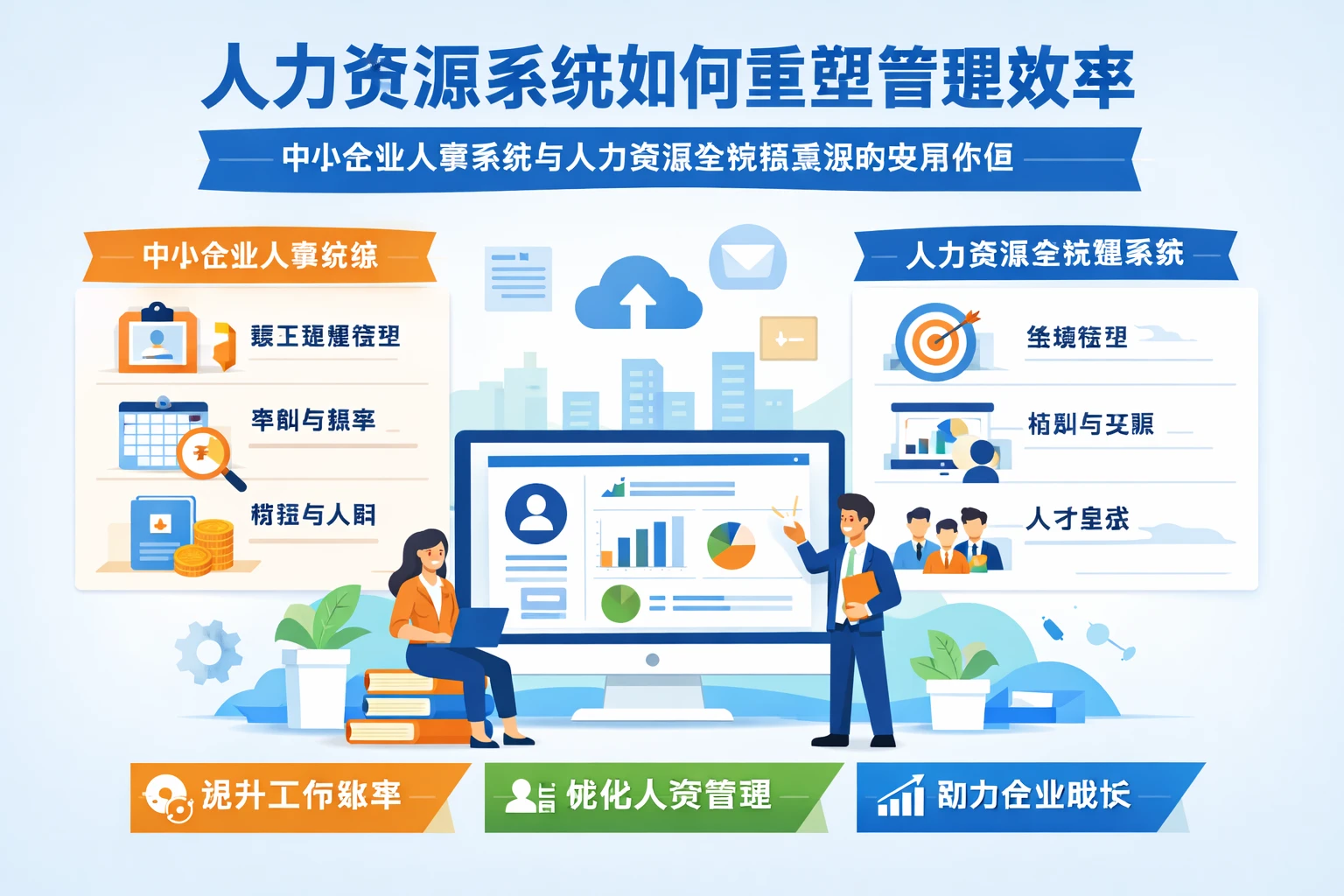 人力资源系统如何重塑管理效率:中小企业人事系统与人力资源全流程系统的实用价值