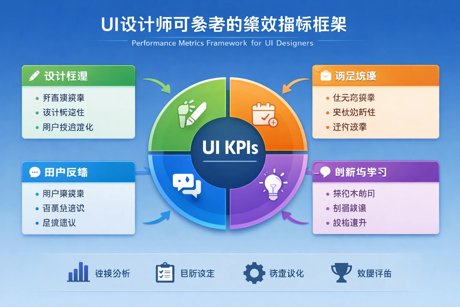UI设计师可参考的绩效指标框架