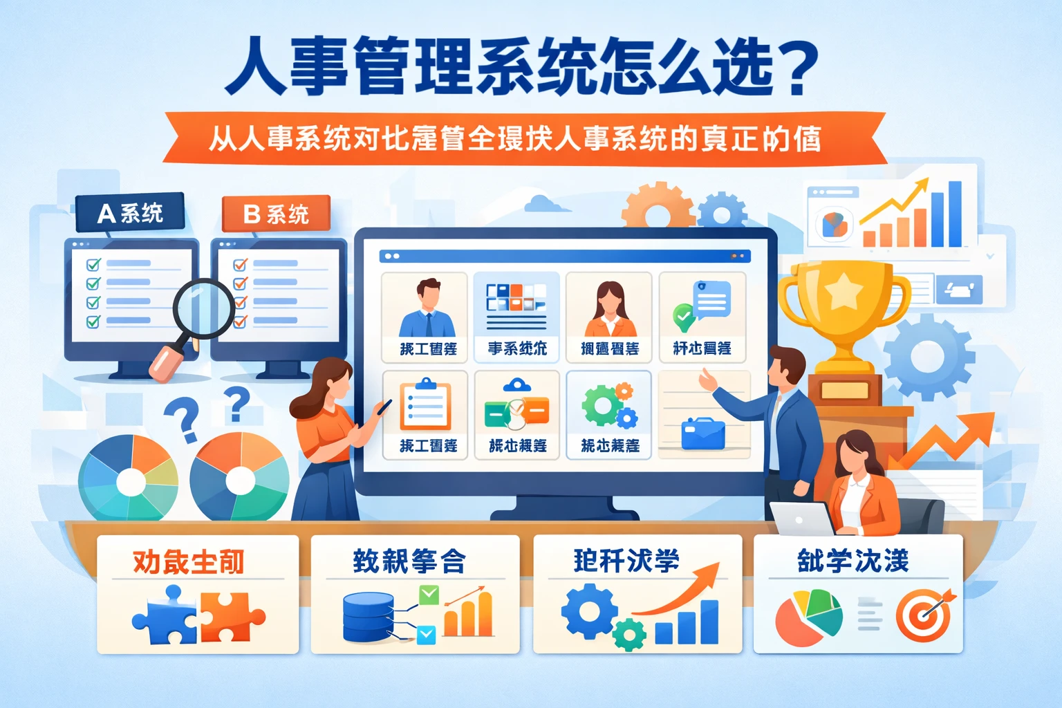 人事管理系统怎么选？从人事系统对比看懂全模块人事系统的真正价值