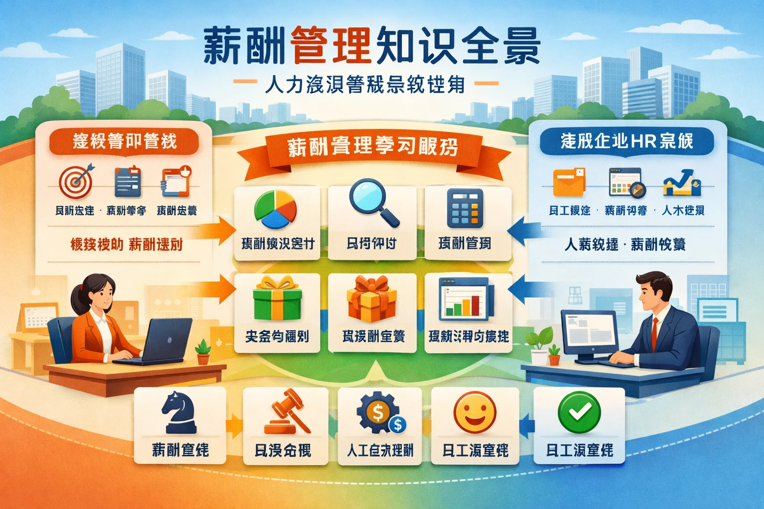 人力资源管理系统视角下的薪酬管理知识全景：结合绩效考评系统与连锁企业HR系统的学习路径