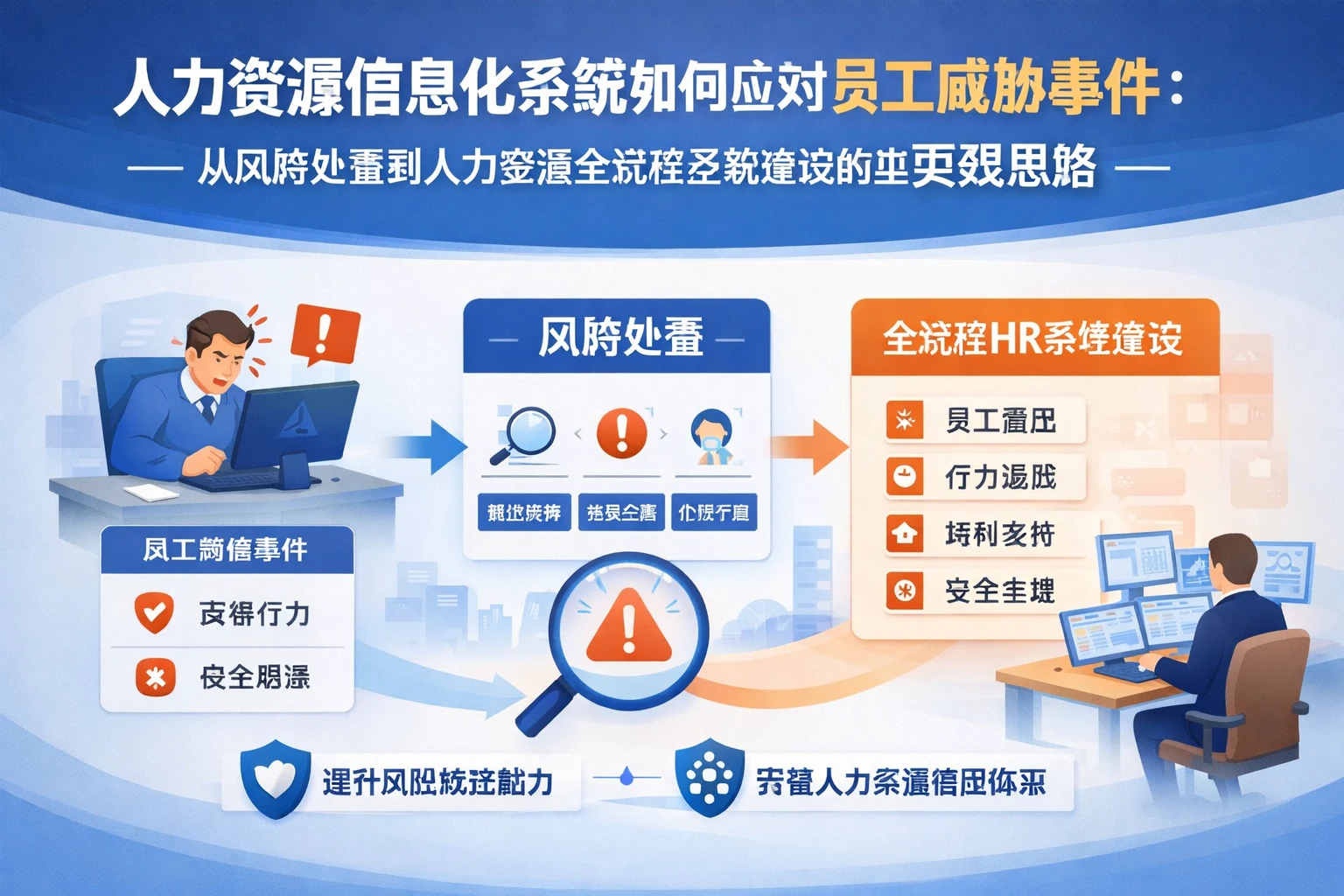 人力资源信息化系统如何应对员工威胁事件：从风险处置到人力资源全流程系统建设的实践思路