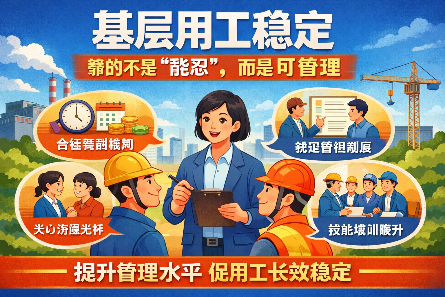 基层用工稳定，靠的不是“能忍”，而是可管理