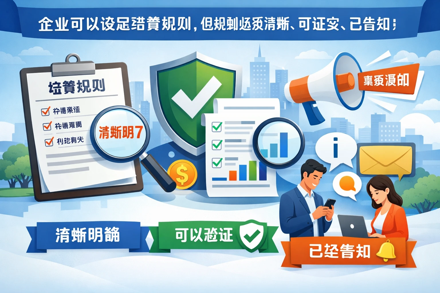 企业可以设定结算规则,但规则必须清晰、可证实、已告知