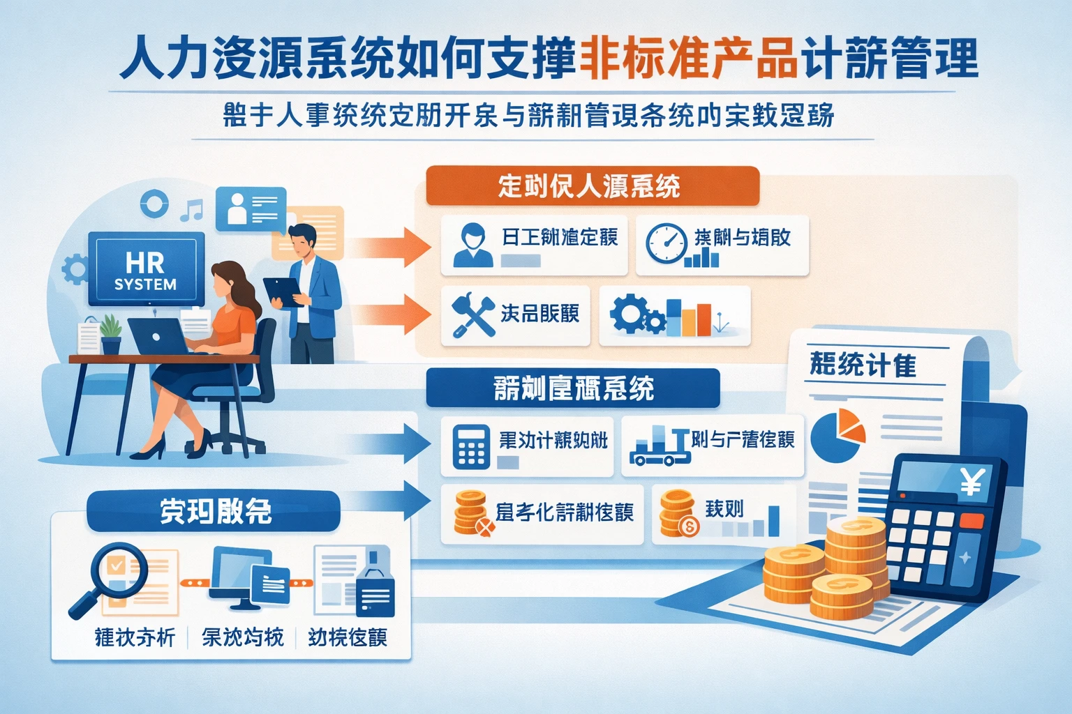 人力资源系统如何支撑非标准产品计薪管理:基于人事系统定制开发与薪酬管理系统的实践思路
