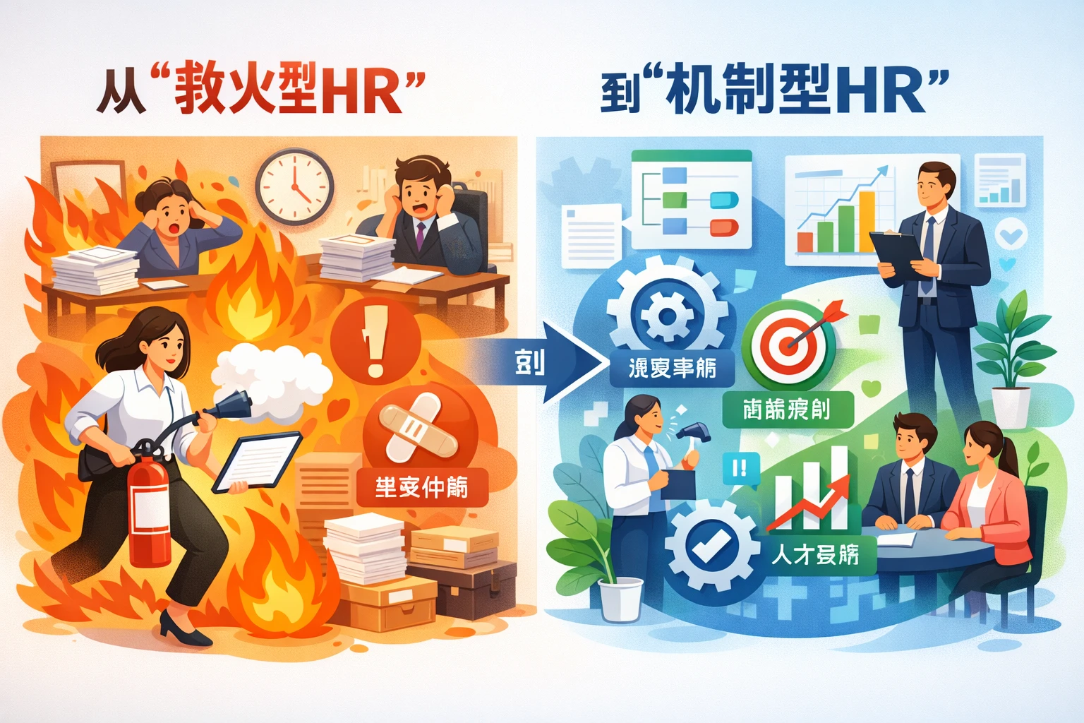 从“救火型HR”到“机制型HR”