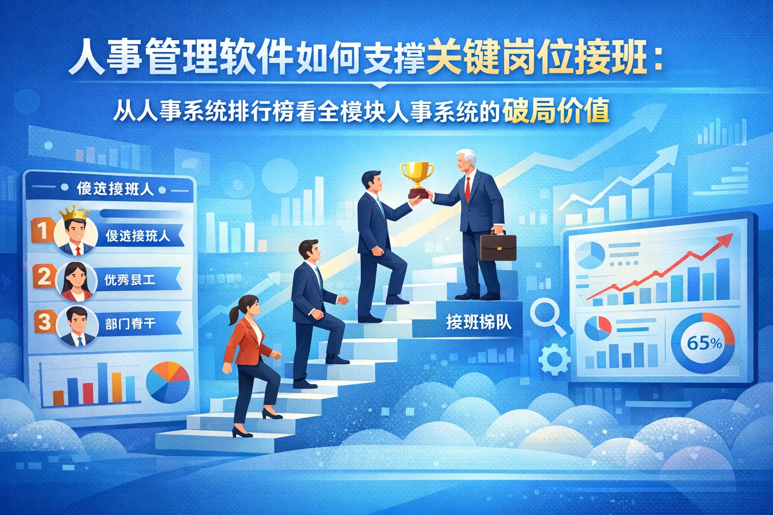人事管理软件如何支撑关键岗位接班：从人事系统排行榜看全模块人事系统的破局价值