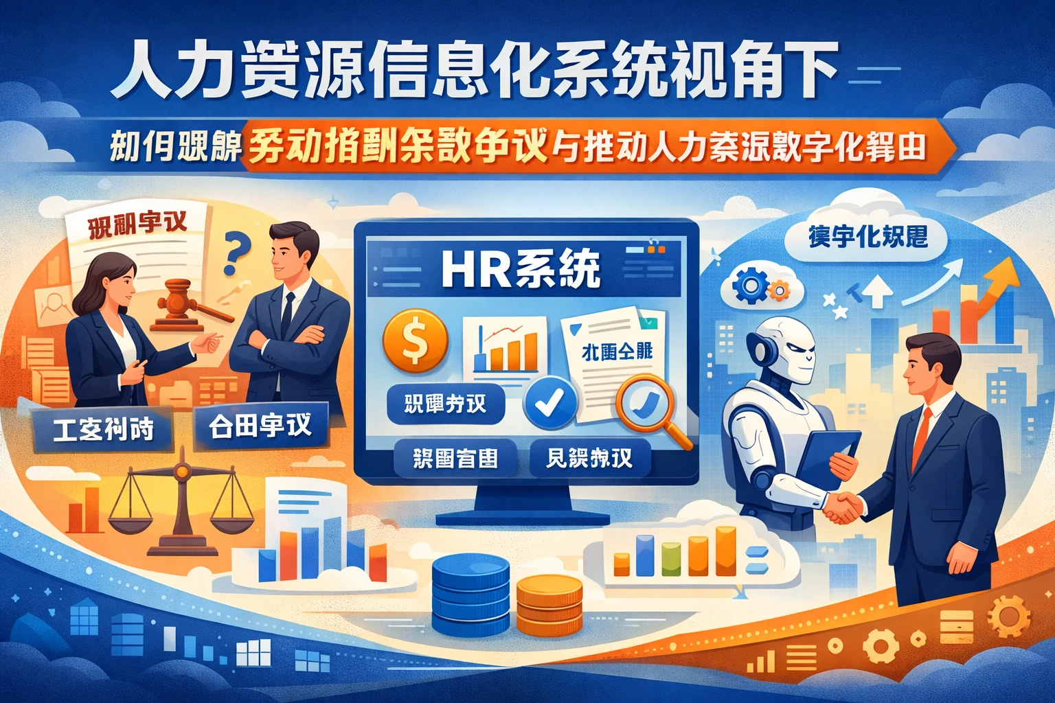 人力资源信息化系统视角下，如何理解劳动报酬条款争议与推动人力资源数字化转型