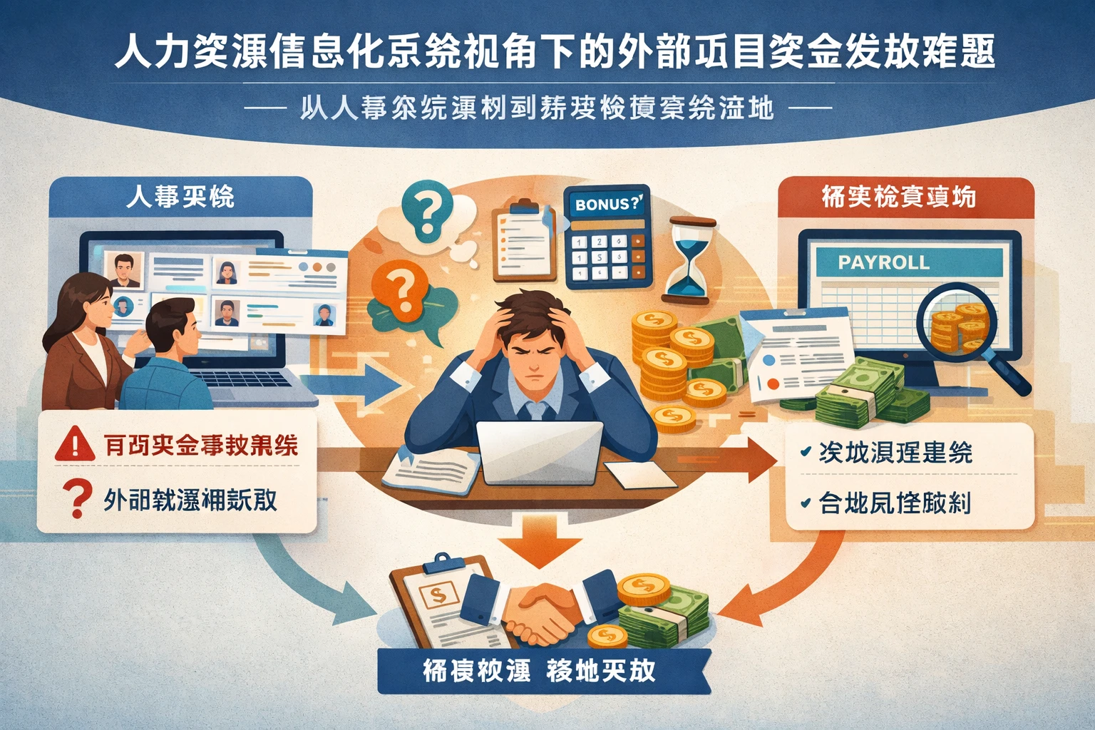 人力资源信息化系统视角下的外部项目奖金发放难题：从人事系统案例到薪资核算系统落地