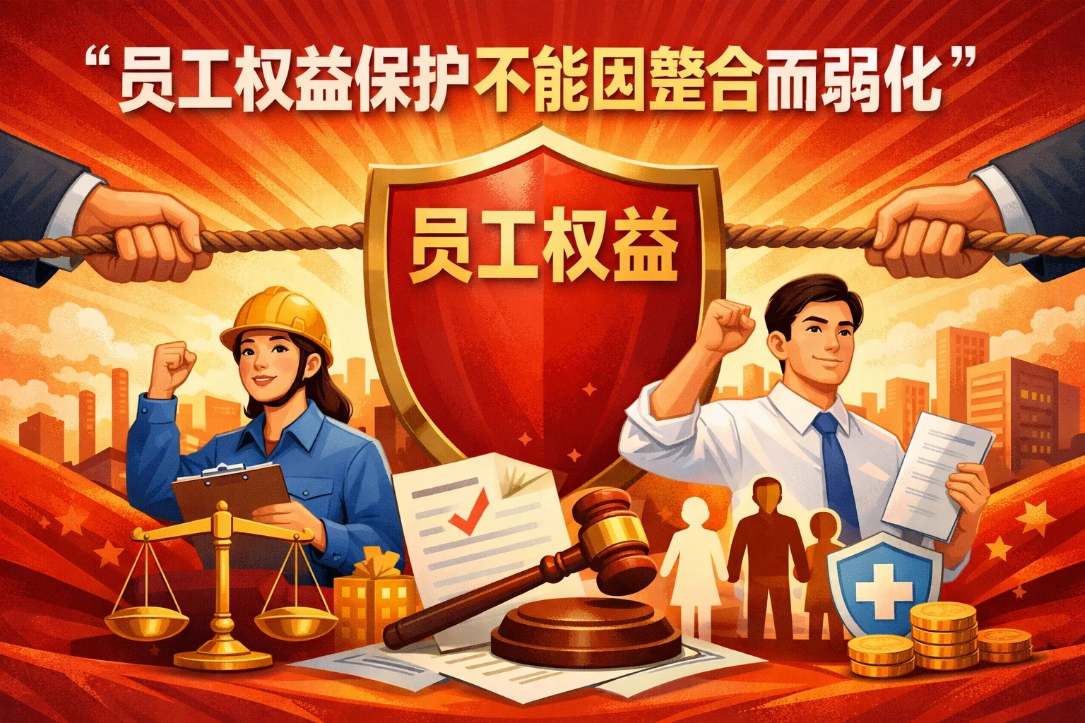 员工权益保护不能因整合而弱化