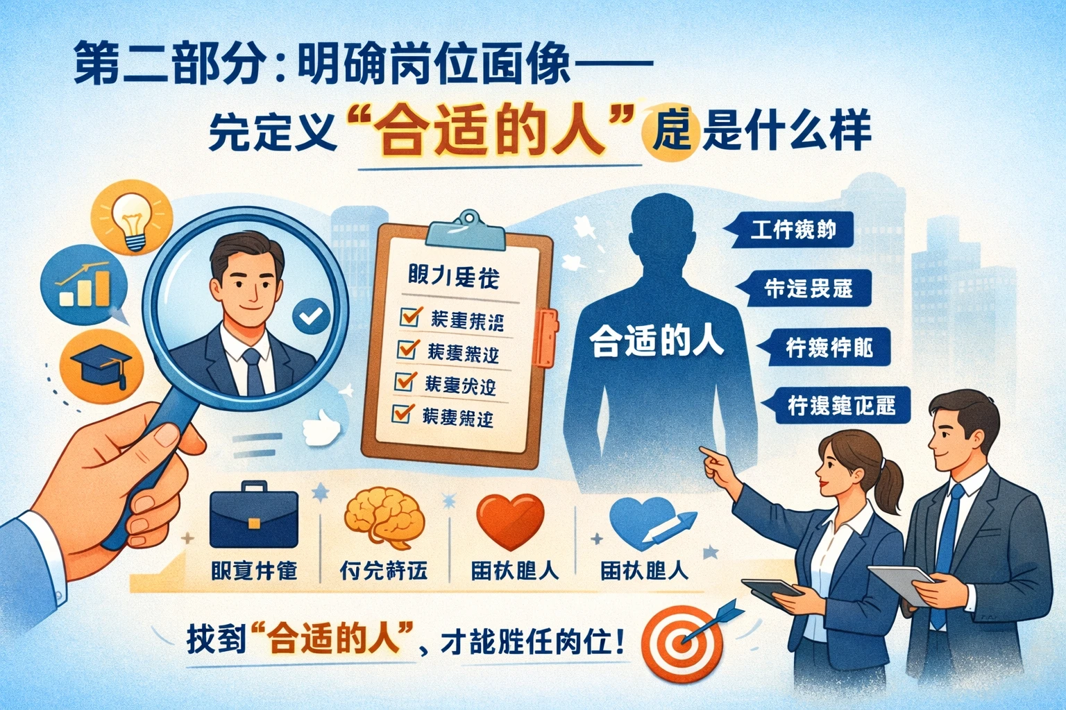 第二部分：明确岗位画像——先定义“合适的人”是什么样