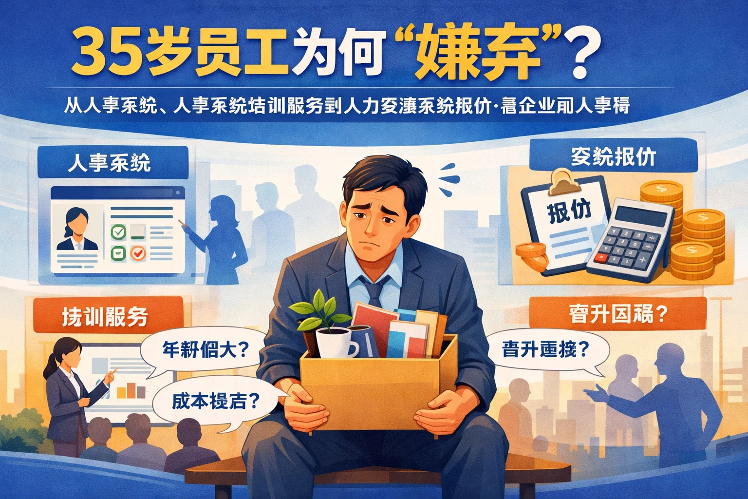 35岁员工为何被“嫌弃”？从人事系统、人事系统培训服务到人力资源系统报价看企业用人逻辑