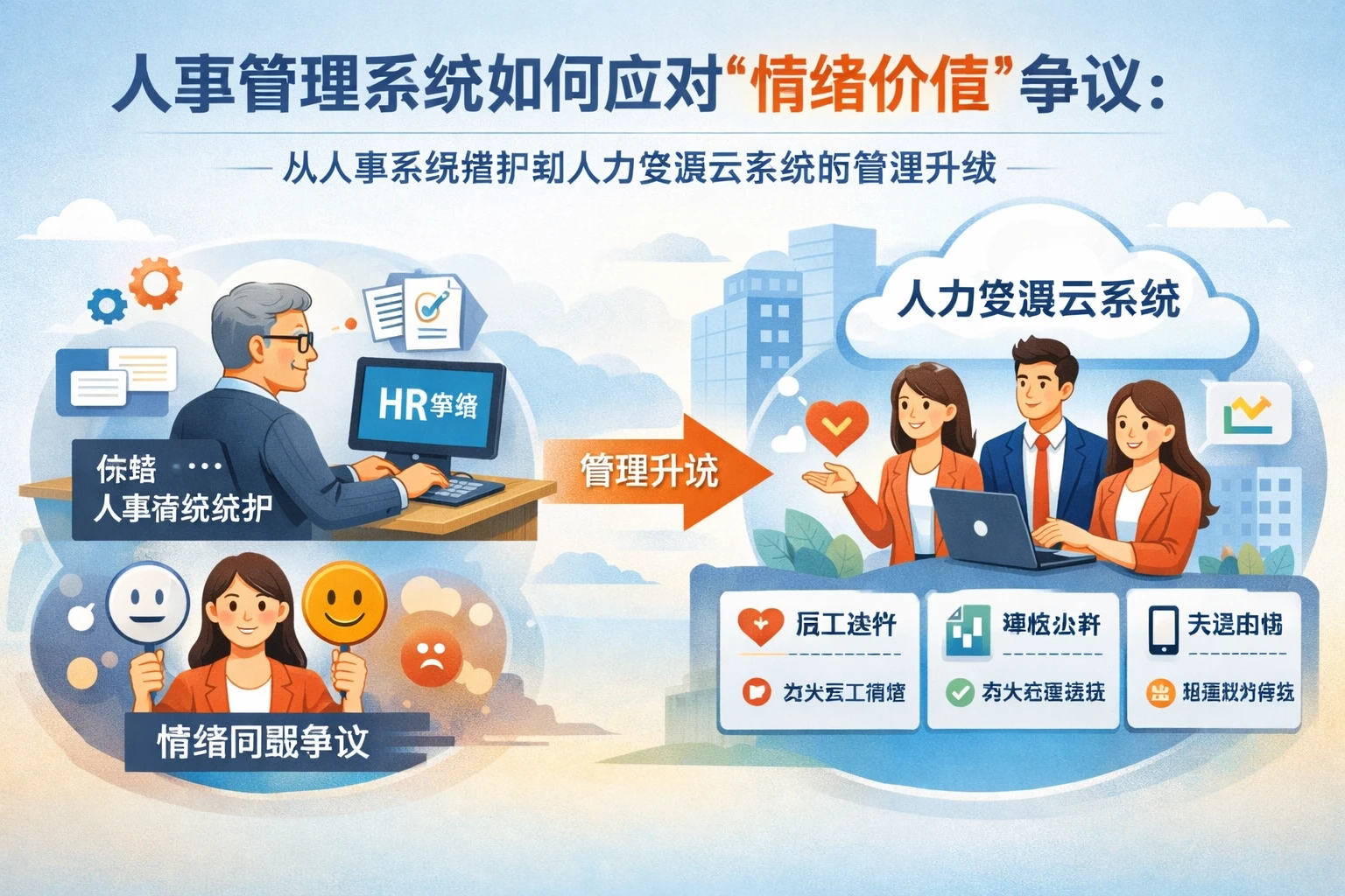 人事管理系统如何应对“情绪价值”争议：从人事系统维护到人力资源云系统的管理升级