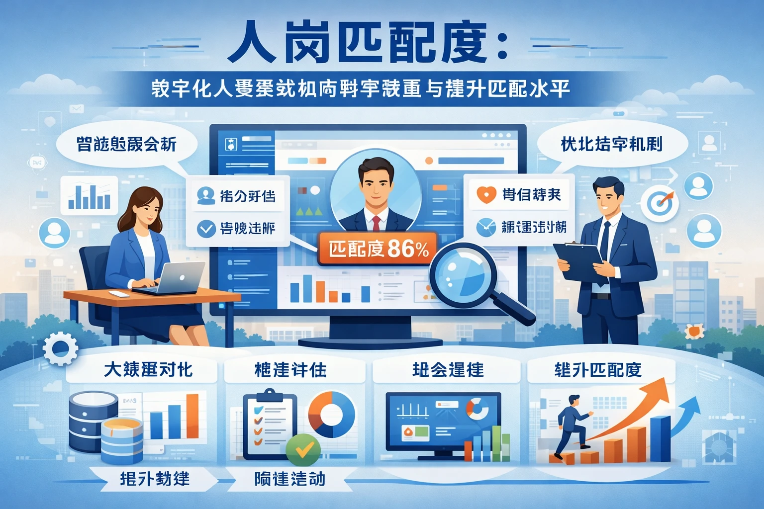 人力资源管理系统视角下的人岗匹配度：数字化人事系统如何科学衡量与提升匹配水平