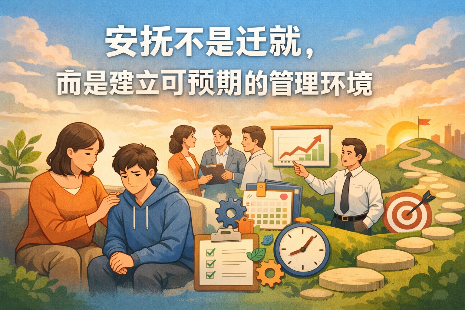 安抚不是迁就,而是建立可预期的管理环境