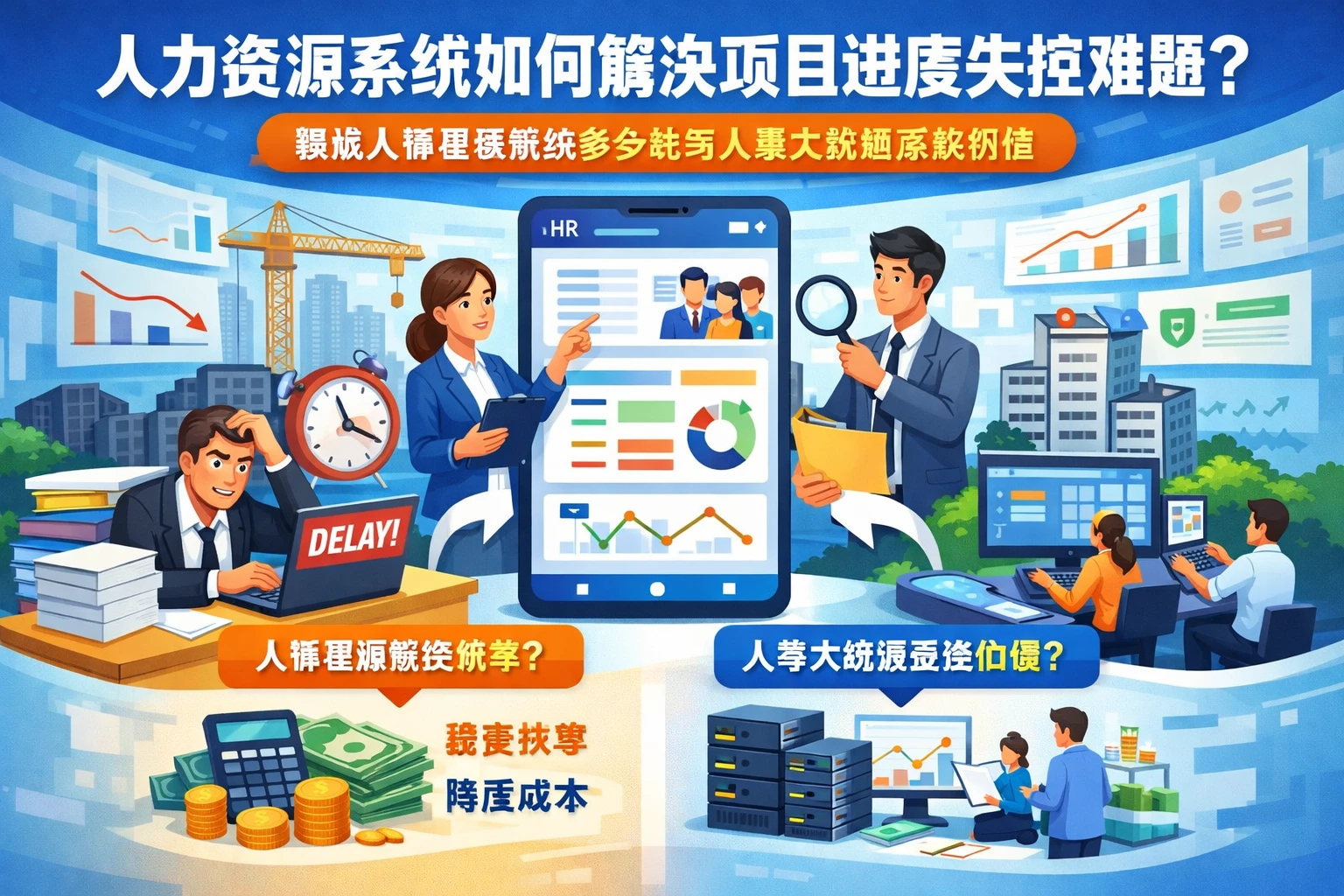 人力资源系统如何解决项目进度失控难题？兼谈人事管理系统多少钱与人事大数据系统价值