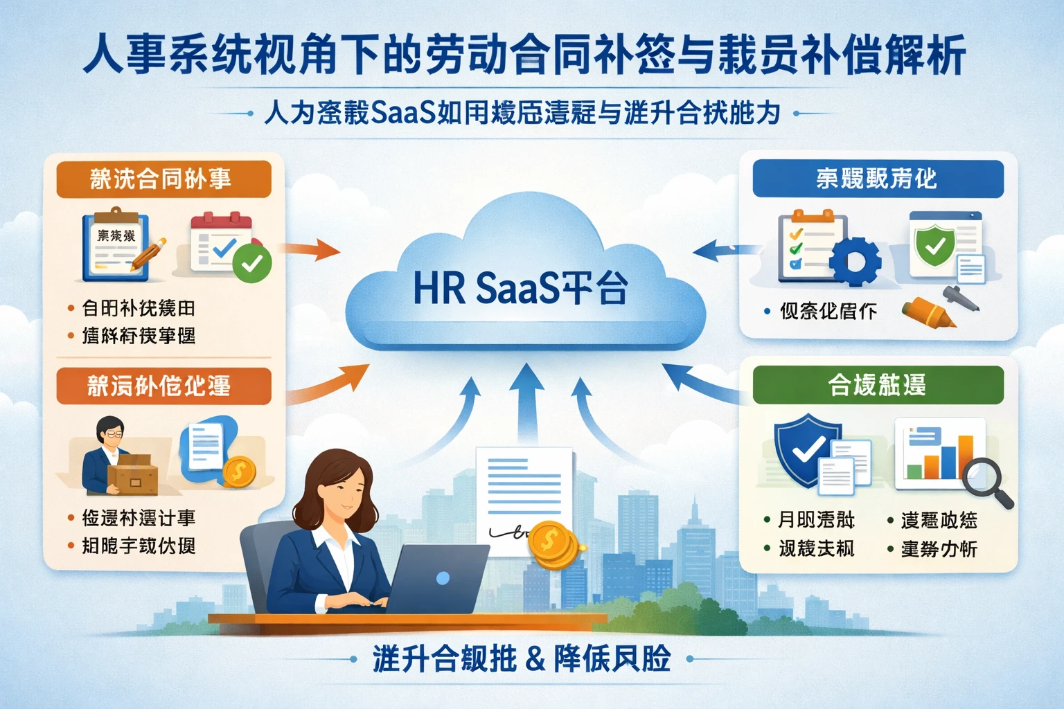 人事系统视角下的劳动合同补签与裁员补偿解析：人力资源SaaS如何规范流程与提升合规能力