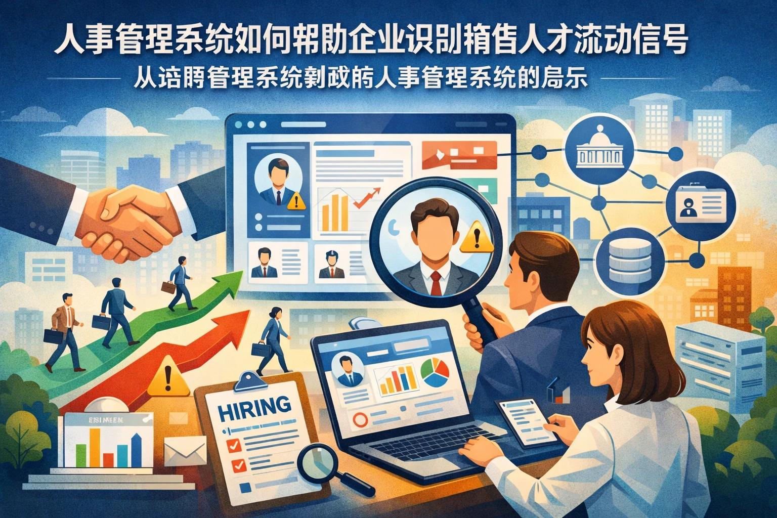 人事管理系统如何帮助企业识别销售人才流动信号:从招聘管理系统到政府人事管理系统的启示