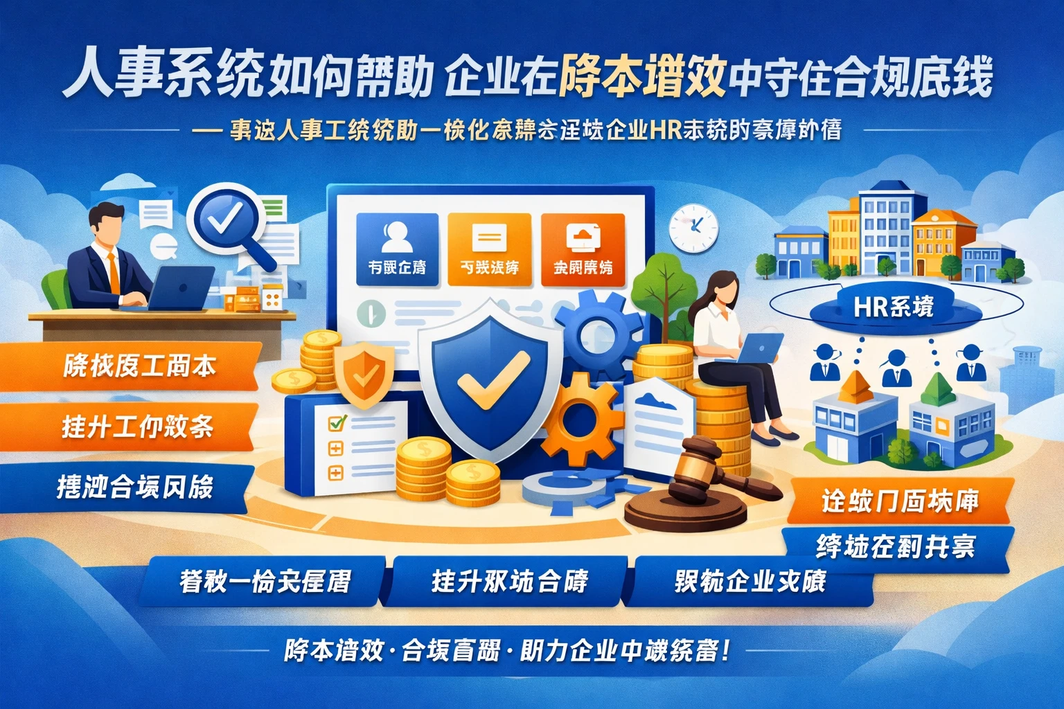 人事系统如何帮助企业在降本增效中守住合规底线——兼谈人事工资考勤一体化系统与连锁企业HR系统的管理价值