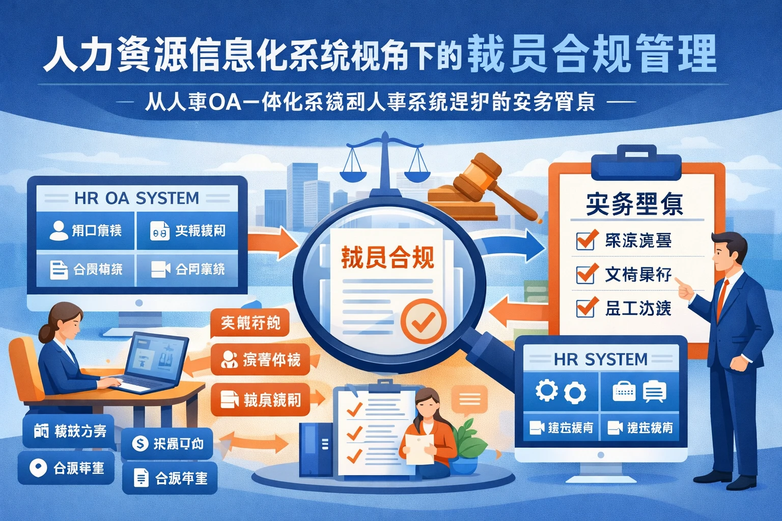 人力资源信息化系统视角下的裁员合规管理：从人事OA一体化系统到人事系统维护的实务要点