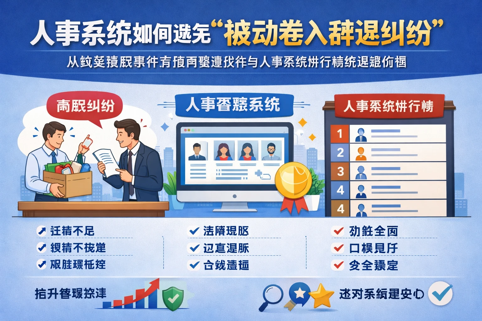 人事系统如何避免“被动卷入辞退纠纷”：从真实离职事件看招聘管理软件与人事系统排行榜的选型价值