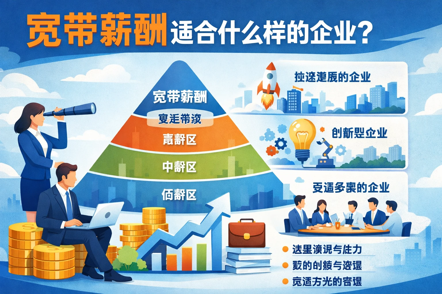 宽带薪酬适合什么样的企业