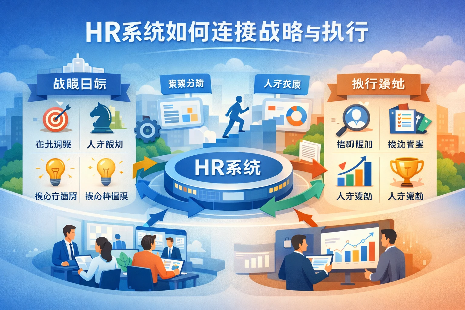 HR系统如何连接战略与执行