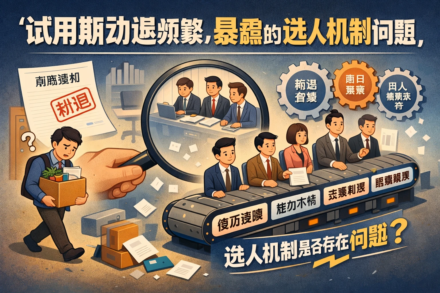 试用期劝退频繁，暴露的是选人机制问题