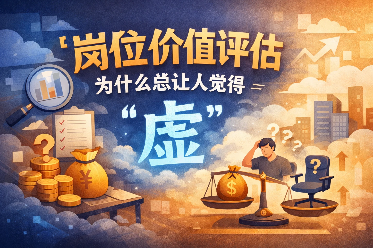 岗位价值评估为什么总让人觉得“虚”