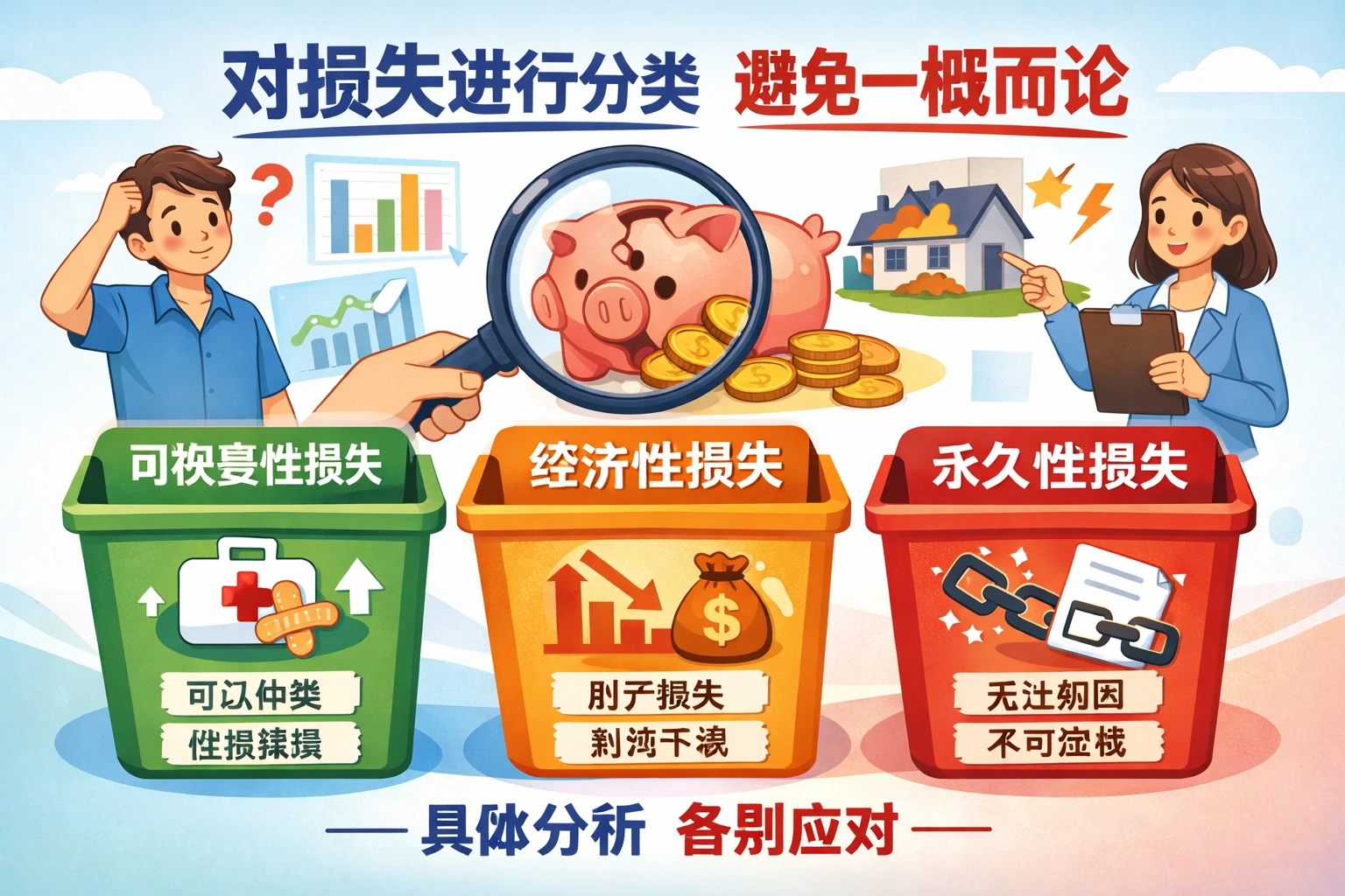 对损失进行分类,避免一概而论