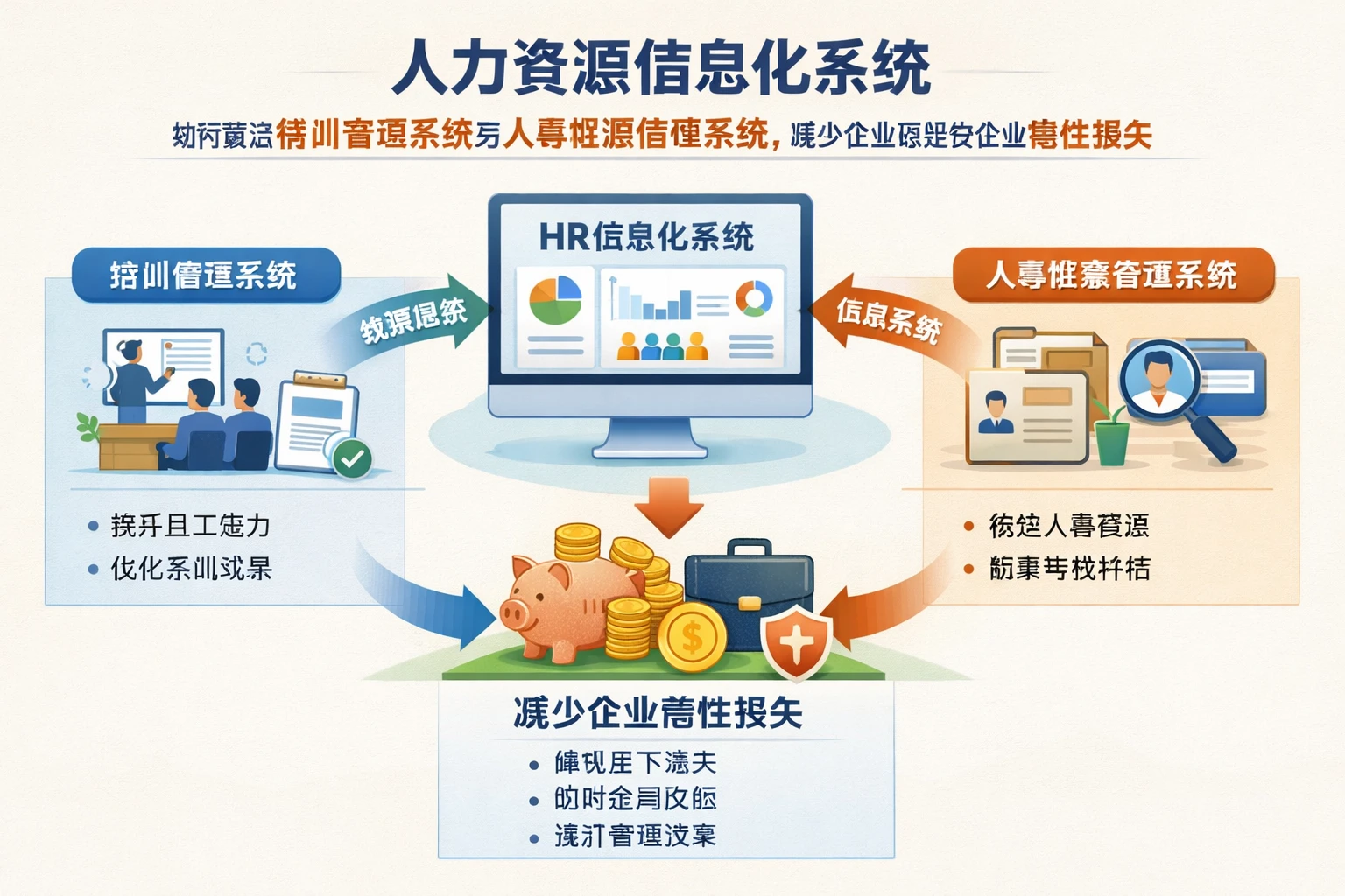 人力资源信息化系统如何联动培训管理系统与人事档案管理系统,减少企业隐性损失