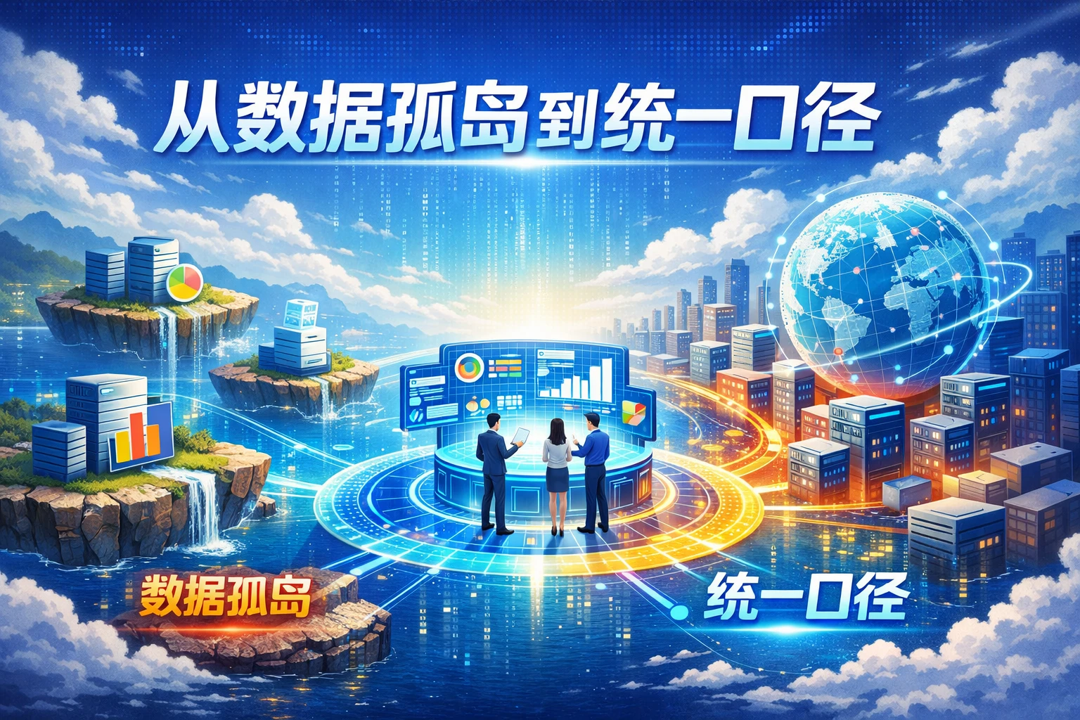 从数据孤岛到统一口径