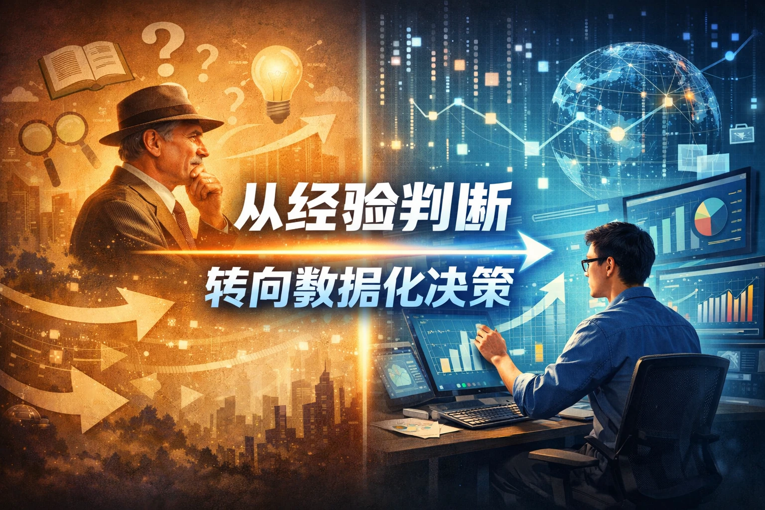 从经验判断，转向数据化决策