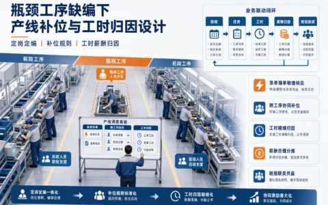 瓶颈工序缺编下如何重设定岗定编与工时归因机制（2026年版）