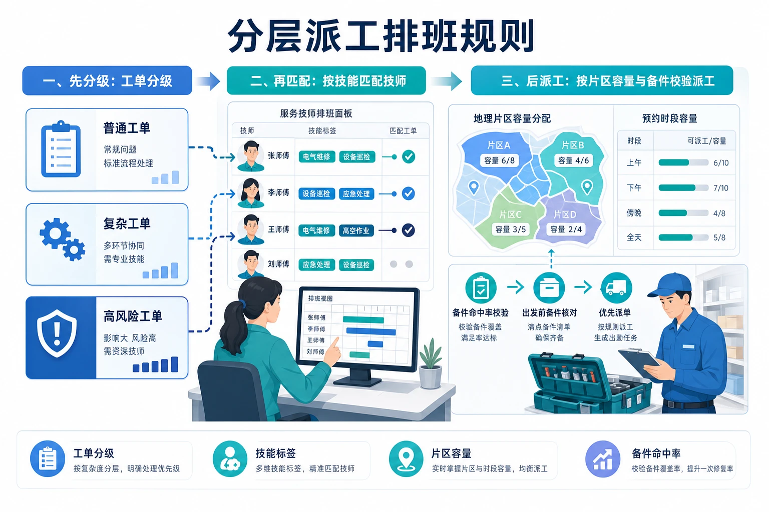 2026年返修反弹期服务技师排班与奖金拆分机制设计