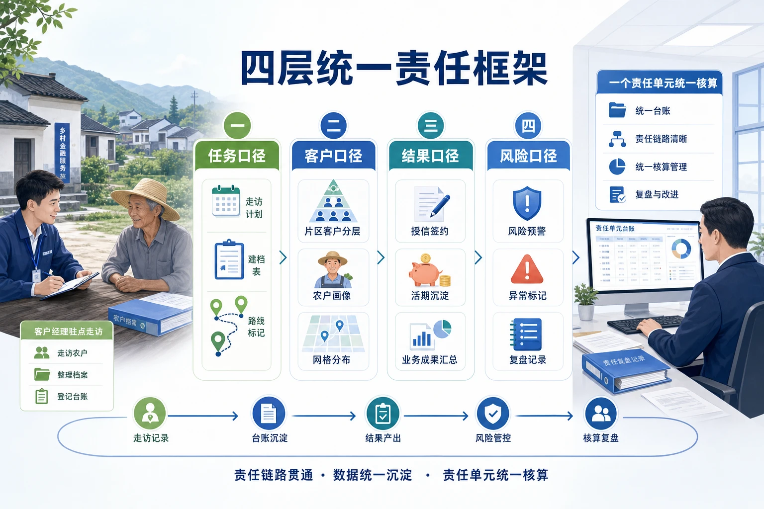 2026年整村授信常态化后农商行片区责任制与扣减规则设计