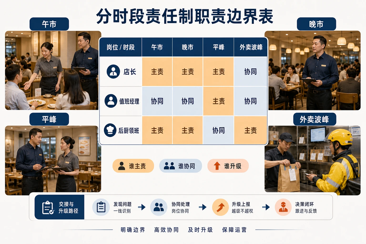 午晚高峰分化下连锁门店排班与奖金拆分设计