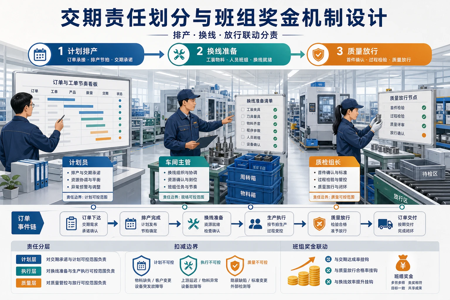 2026年多品种小批量下交期责任划分与班组奖金机制设计