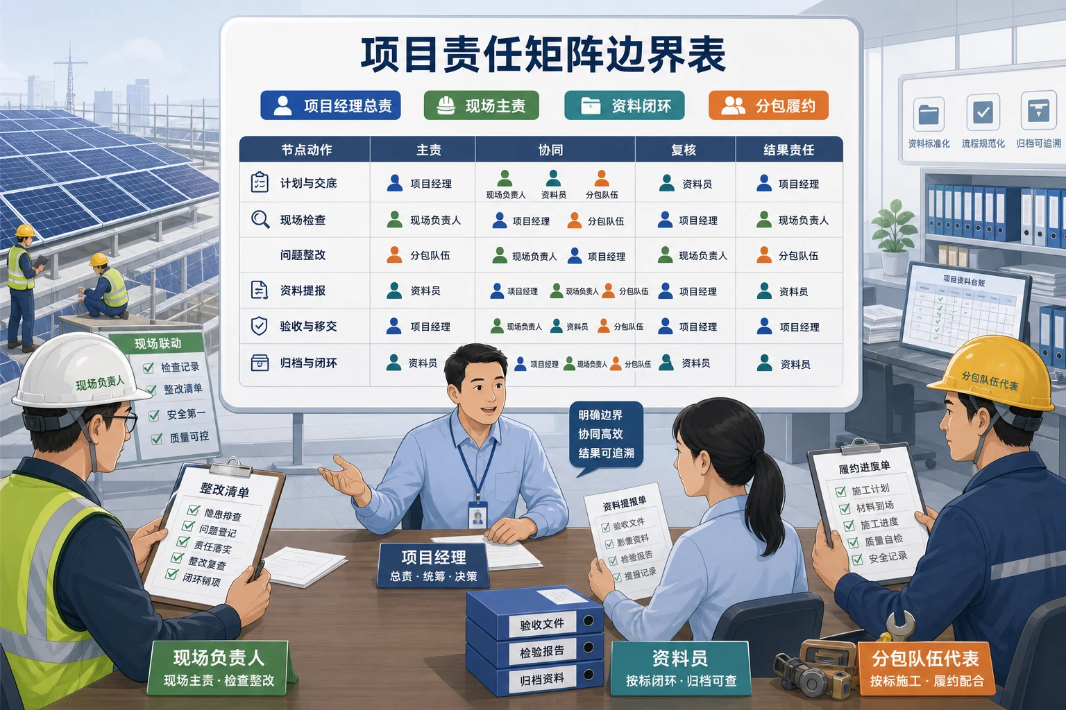 县域分布式光伏并网节点责任矩阵与激励分层设计