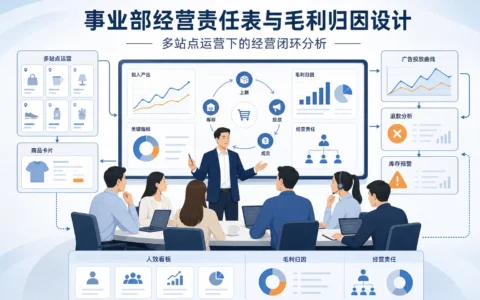 2026年多站点运营下如何设计事业部经营责任表与毛利归因机制