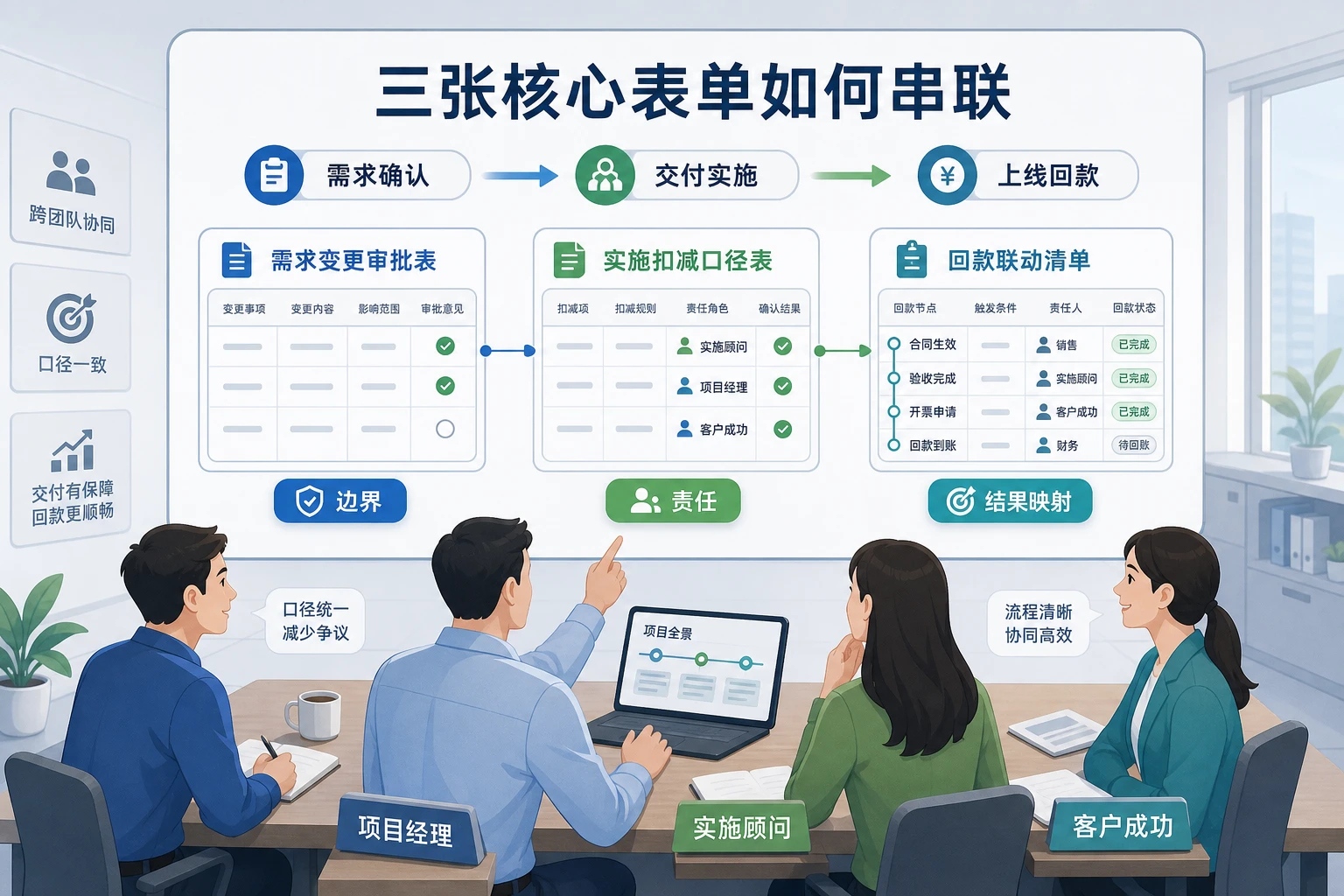 2026年销售承诺偏差下SaaS协同拆账表单模板设计